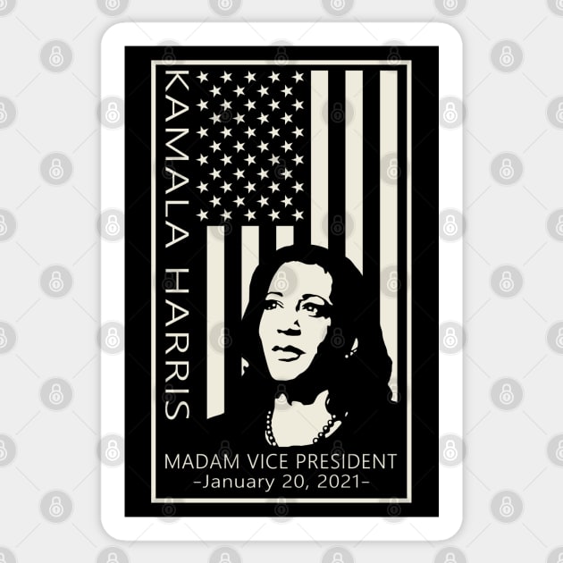 Madam Vice President Kamala Harris Inauguration Day Sticker by Etopix